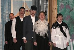 Fra venstre:  Ingvild Herskedal, Svein Harald Liodden, Leif Erik Bakkom, Mari-Ann Klemmetsrud og Mette Brager