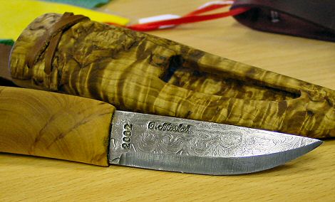 Vakre kniver laget av Aage Kjonerud fra Heggenes